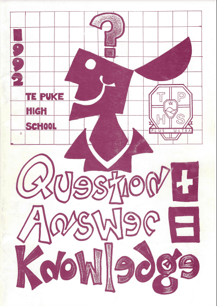 TPHS Magazine 1992 cover